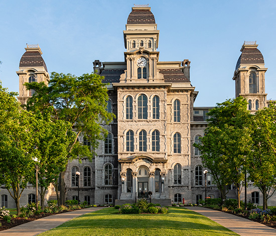 Syracuse University's Hall of Languages